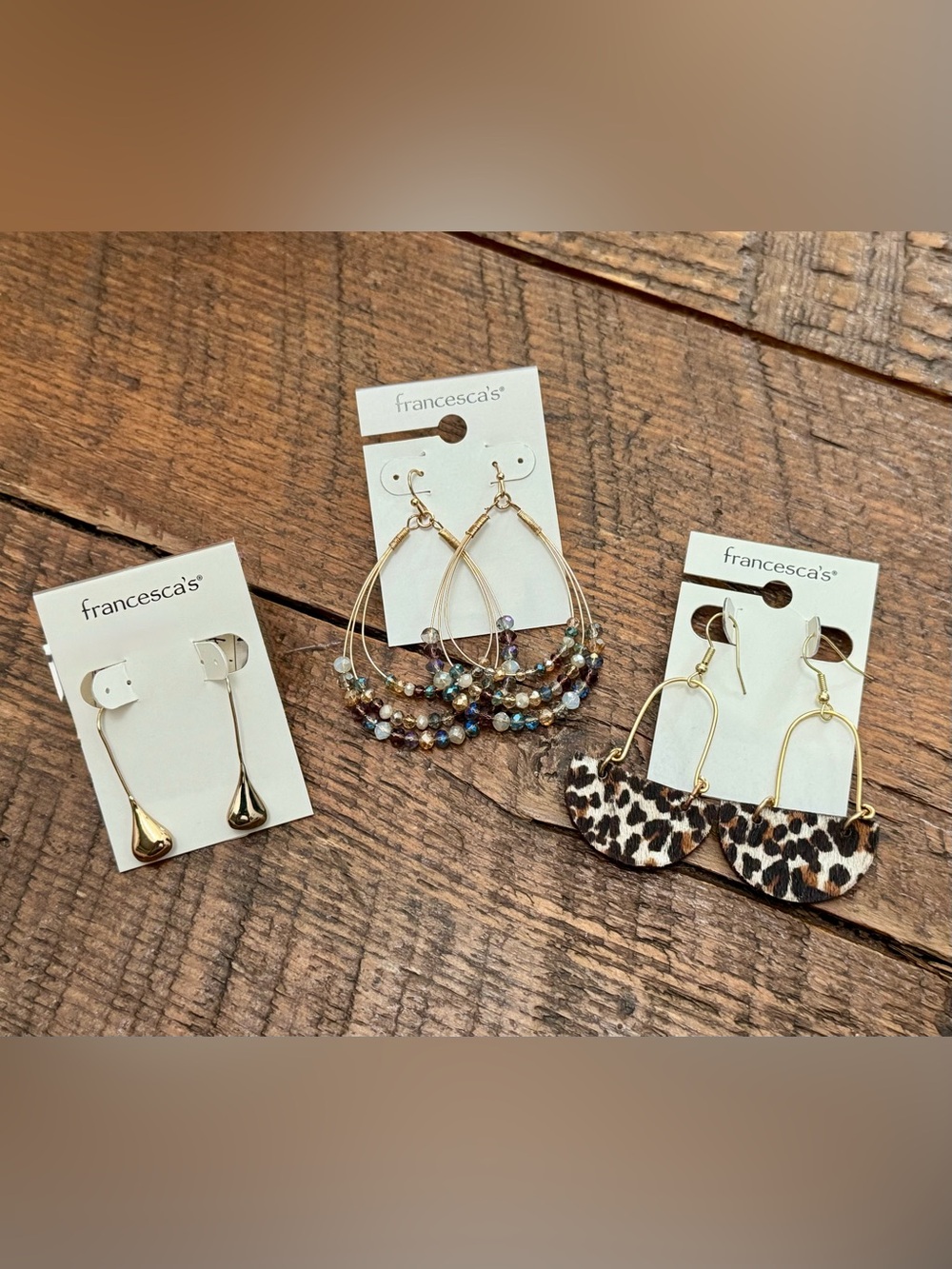 Trio of Earrings